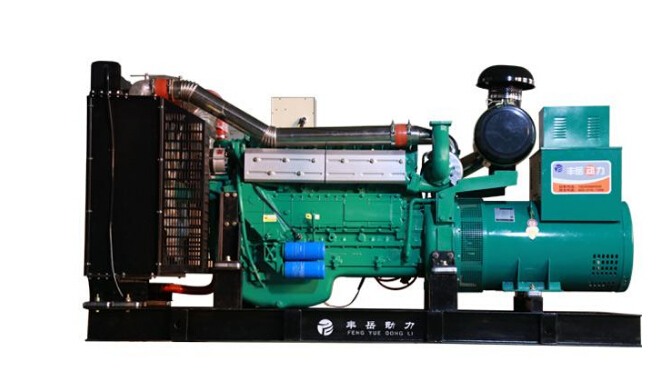金平上柴500kw大型柴油发电机组